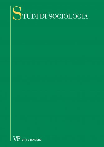 STUDI DI SOCIOLOGIA - 1972 - 4